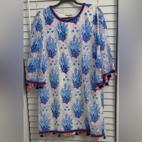 Lilly Pulitzer NWT Jackelin Romper Seaspray Off Shore Gorgeous Size 00,0 - Picture 15 of 16